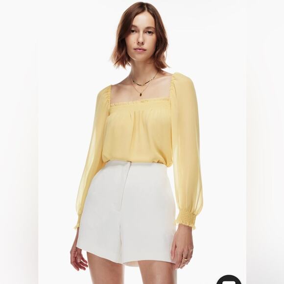 Aritzia Wilfred Alana Blouse - Picture 1 of 11